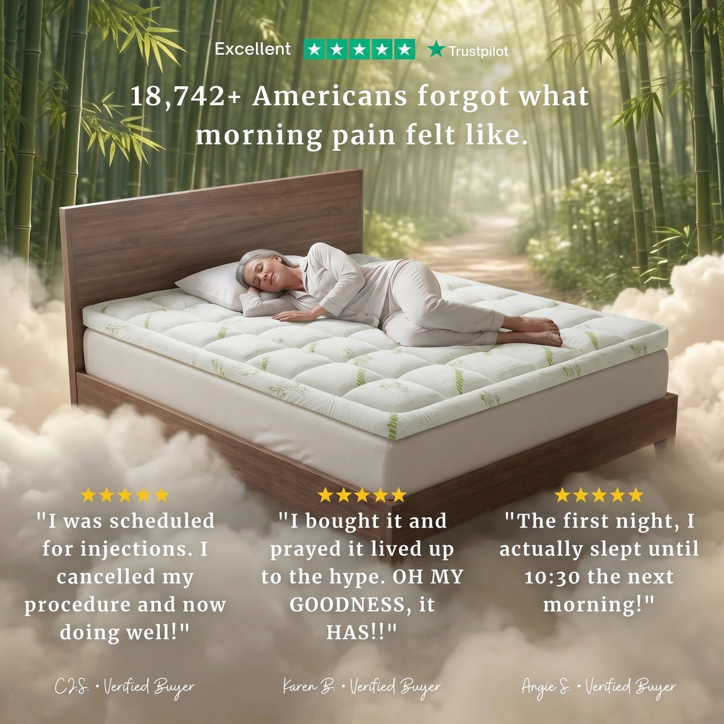 Hanare® Mattress Topper